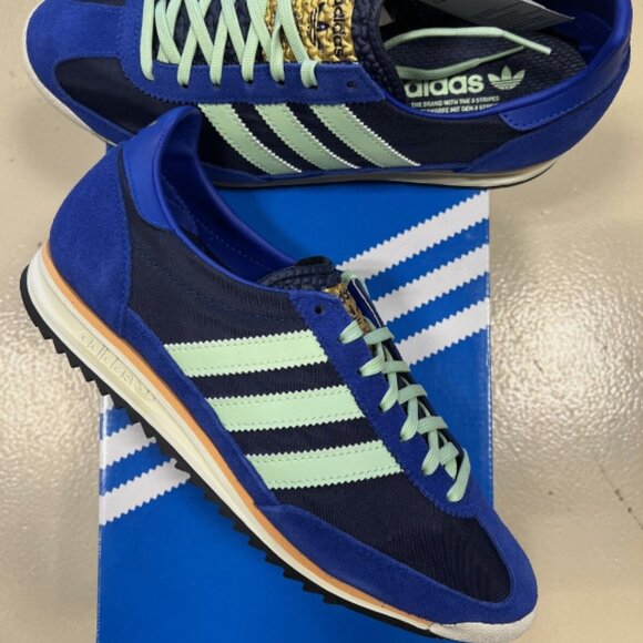 Adidas SL 72 "Night Indigo Semi Green Spark" Colorway Women’s - Picture 4 of 8